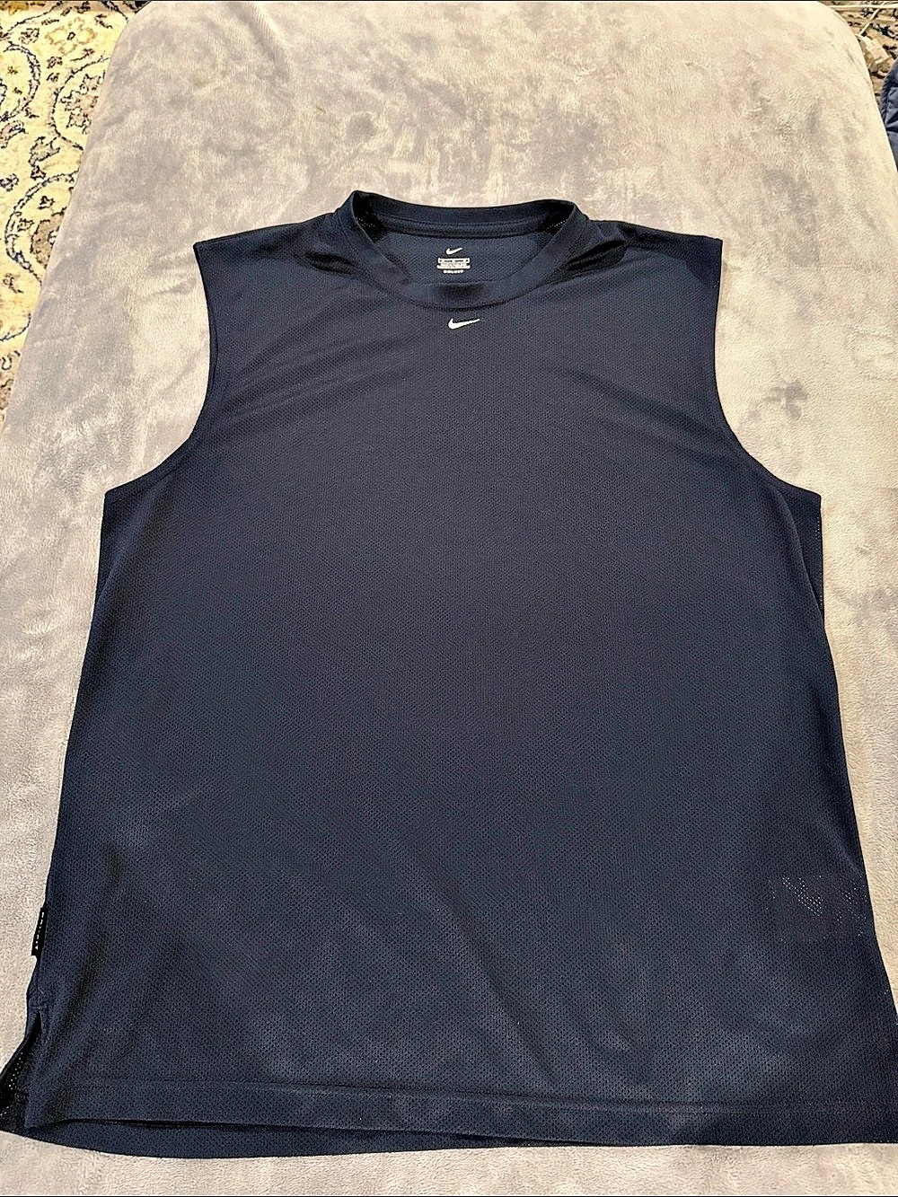 Nike Dri-FIT Black muscle tee Size L